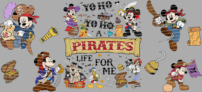 16oz Disney style-D-321